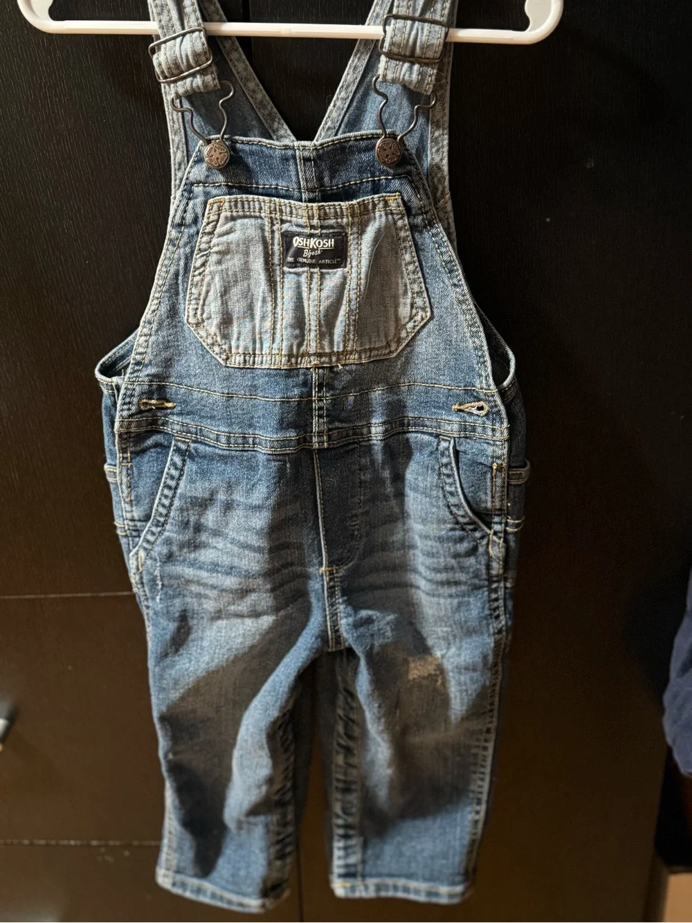 OshKosh B'gosh Light Blue Denim Overalls